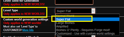 SuperFlat Selection